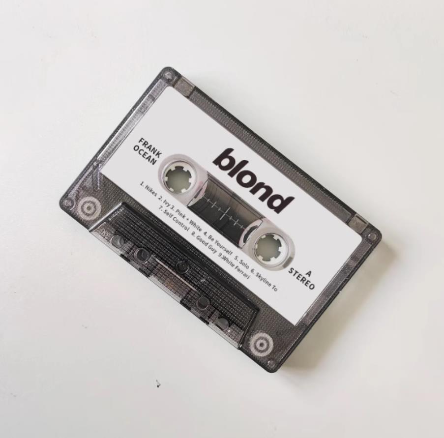 Frank Ocean Music Cassette Tape 60min Blonde Album - 图片 4