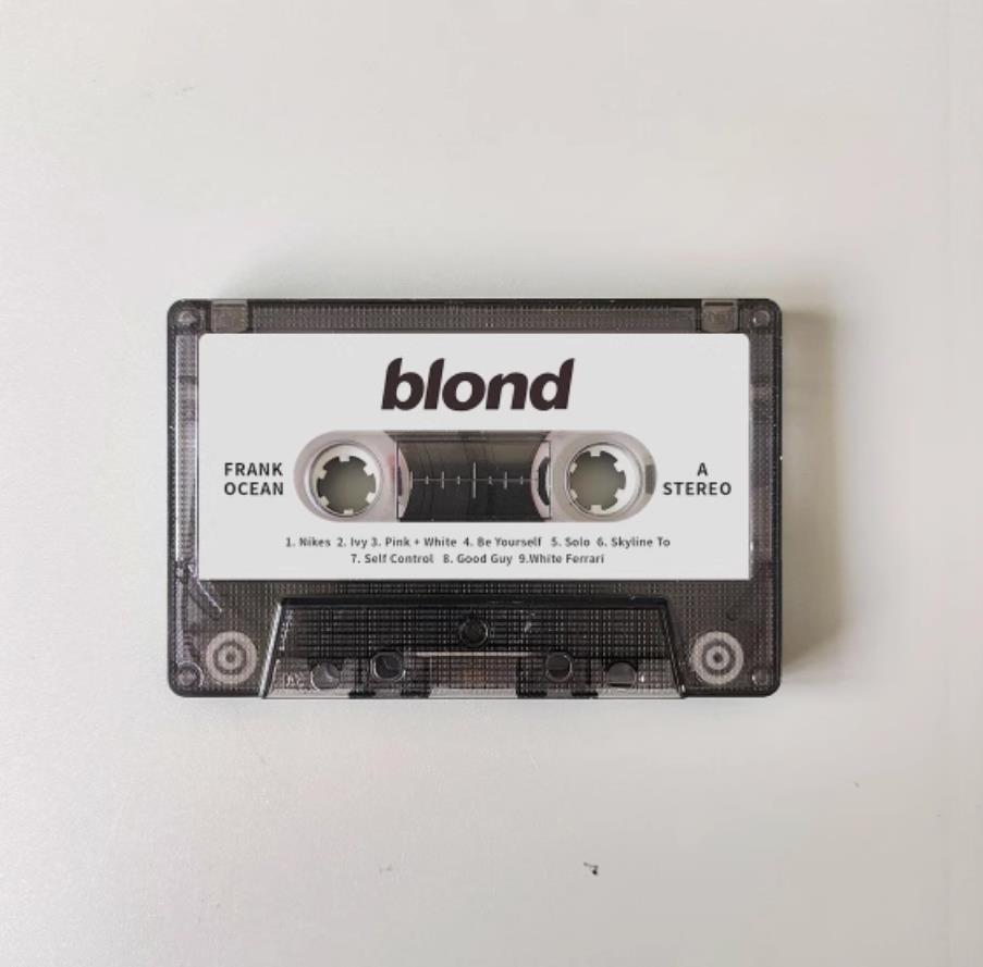 Frank Ocean Music Cassette Tape 60min Blonde Album - 图片 6